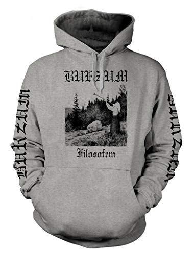 Plastic Head Burzum 'Filosofem' (Grau) Pullover Hoodie, grau, XL von Plastic Head