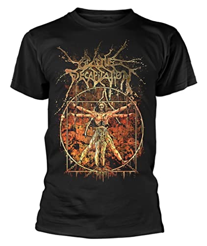 Plastic Head Cattle Decapitation 'Vitruvian' (schwarz) T-Shirt, schwarz, Mittel von Plastic Head