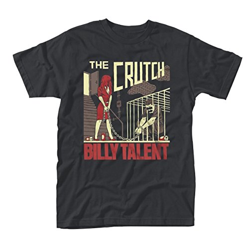 Plastic Head Herren Billy Talent The Crutch T-Shirt, Schwarz, XL von Plastic Head