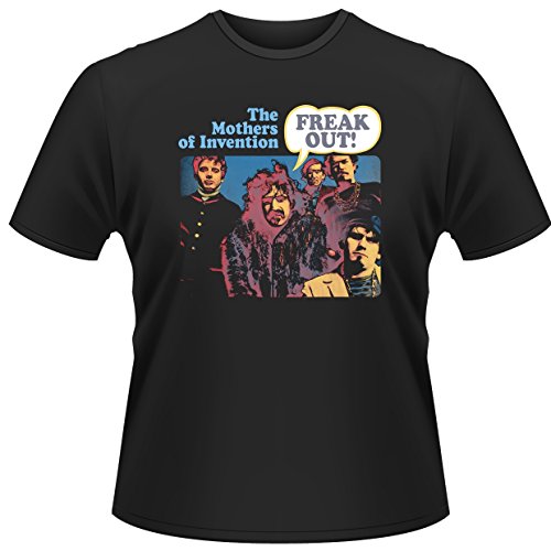 Plastic Head Herren T-Shirt Frank Zappa Freak Out, Schwarz (Black), XL von Plastic Head