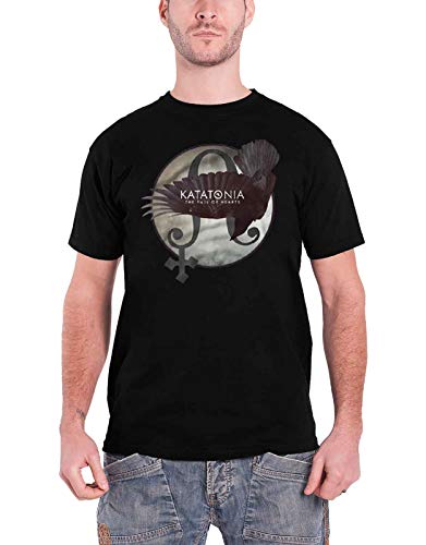 Plastic Head Herren Katatonia Fall of Hearts T-Shirt, Schwarz (Black), X-Large von Plastic Head