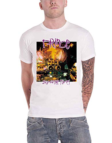 Prince T Shirt Sign O' The Times Nue offiziell Herren von Plastichead