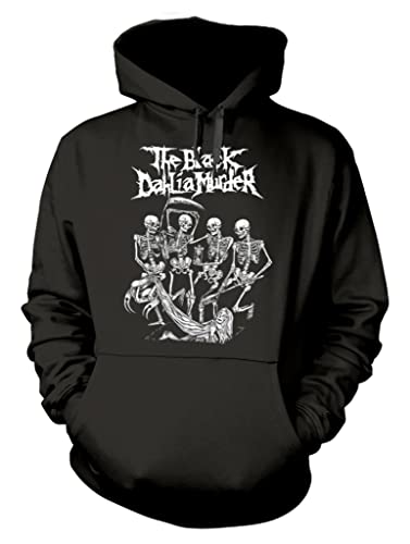 The Black Dahlia Murder 'Dance Macabre' (schwarz) Kapuzenpullover zum Überziehen, schwarz, Small von Plastic Head