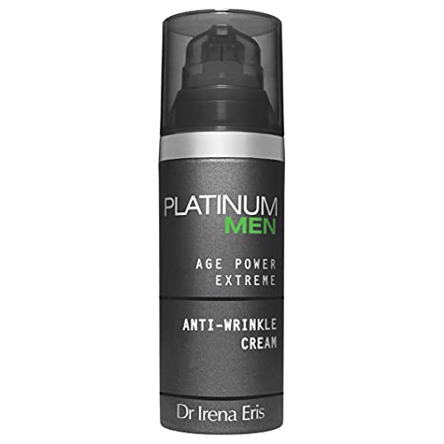 Dr Irena Eris - Anti Falten Creme, Platinum Men Age Power Extreme Anti-Falten Creme, Gesichtscreme Anti Aging, Creme Anti Falten, Falten Gesichtscreme, Gegen Falten - 50 ml Dr Irena Eris - Anti Falten Creme, Platinum Men Age Power Extreme Anti-Falten Creme, Gesichtscreme Anti Aging, Creme Anti Falten, Falten Gesichtscreme, Gegen Falten - 50 ml von Dr Irena Eris