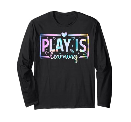 Play is Learning Kindergarten Lehrer Team Frauen Langarmshirt von Play Is Learning Kindergarten Teacher