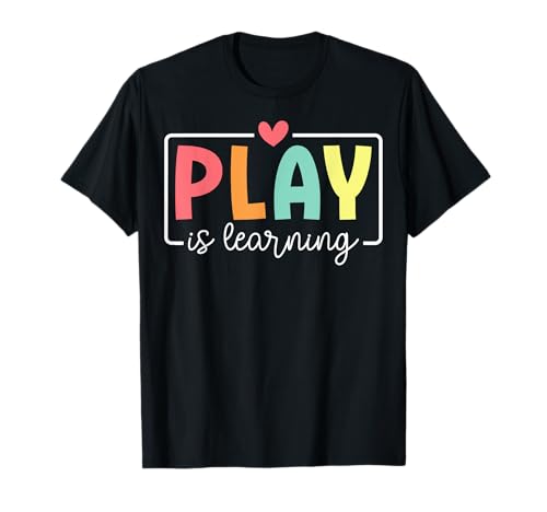 Play is Learning Kindergarten Lehrer Team Frauen T-Shirt Play is Learning Kindergarten Lehrer Team Frauen T-Shirt von Play Is Learning Kindergarten Teacher