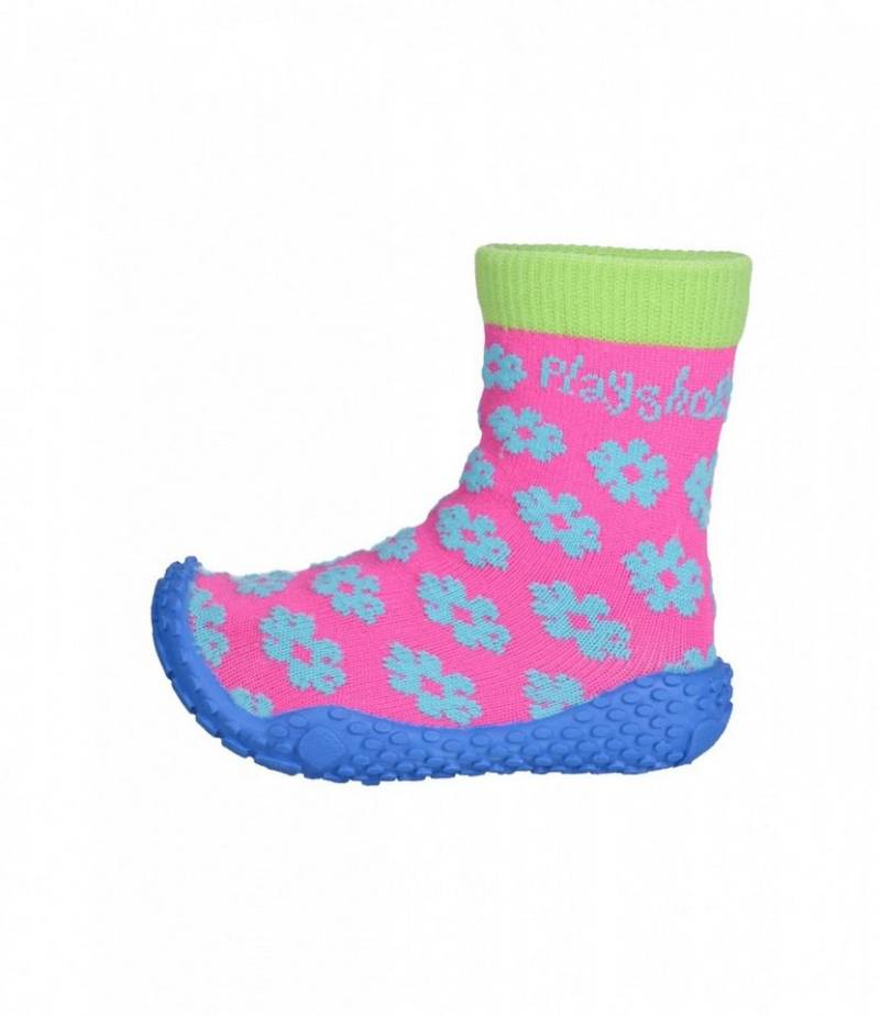 Playshoes Aqua-Socke Blume Badeschuh von Playshoes