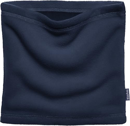 Playshoes Unisex Kinder Fleece-Schlauchschal Winter-Schal, dunkelblau, one size von Playshoes