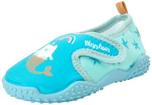 Playshoes Aquaschuhe Unisex Kinder Wassersportschuh, Einhornmeerkatze, 18/19 EU von Playshoes