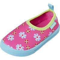 Playshoes Aqua-Slipper Blumen pink von Playshoes