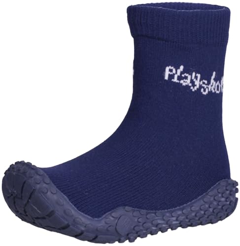 Playshoes Unisex Kinder Aquasocken Wassersportschuh Aquasocken, 174801, Marine von Playshoes