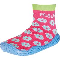 Playshoes Aqua Socken Blume pink von Playshoes