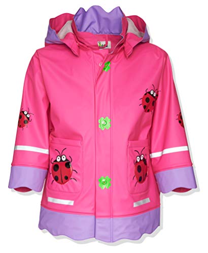 Playshoes Wind- und wasserdicht Regenmantel Regenbekleidung Unisex Kinder,Glückskäfer,80 von Playshoes