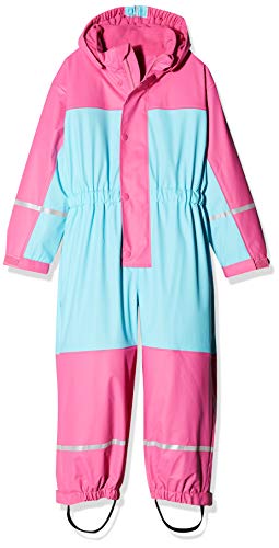 Playshoes Warmer Wasserdichter Matschanzug Regenbekleidung Unisex Kinder,türkis Overall,74 von Playshoes