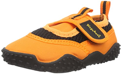 Playshoes Unisex Kinder Aqua-Schuhe, Orange Orange 3, 18/19 EU von Playshoes