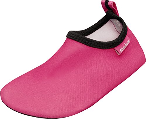 Playshoes Badeslipper, Badeschuhe Uni, Unisex-Kinder Aqua Schuhe, Pink (Pink), 28/29 EU (10.5 UK) von Playshoes