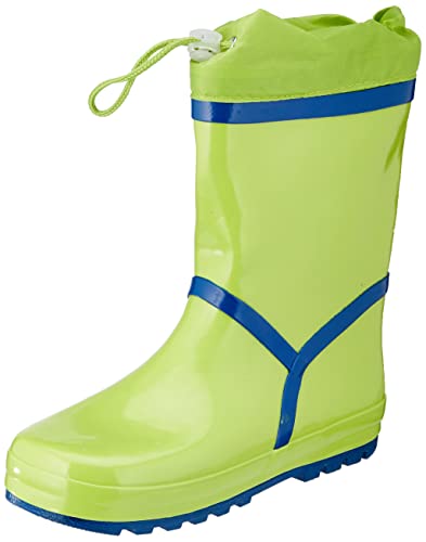 Playshoes Gummistiefel gefüttert Regenstiefel, grün, 24 EU von Playshoes