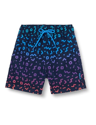 Playshoes Beach-Short Badehose Schwimmhose Badebekleidung Jungen,Allover,110-116 von Playshoes