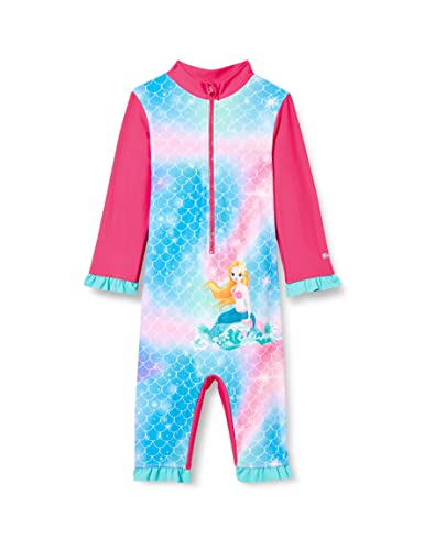 Playshoes Badeanzug Schwimmanzug Badebekleidung Unisex Kinder,Meerjungfrau Langarm,62-68 von Playshoes