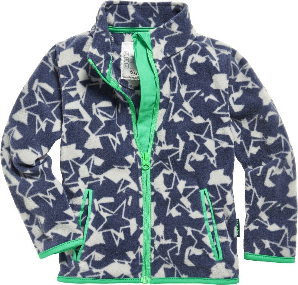 Playshoes Fleecejacke Fleece-Jacke Sterne Camouflage von Playshoes