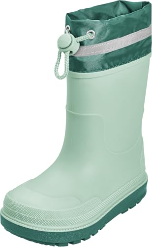 Playshoes Regenstiefel Unisex Kinder Gummistiefel, Grün Stulpe, 33 EU Playshoes Regenstiefel Unisex Kinder Gummistiefel, Grün Stulpe, 33 EU von Playshoes