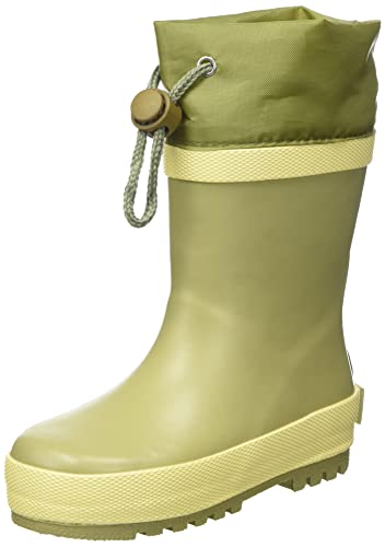 Playshoes Gummistiefel Zugband Regenstiefel, Oliv, 30 EU von Playshoes