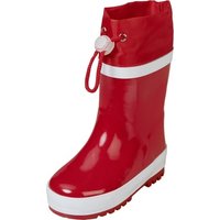 Playshoes Gummistiefel Basic gefüttert rot von Playshoes