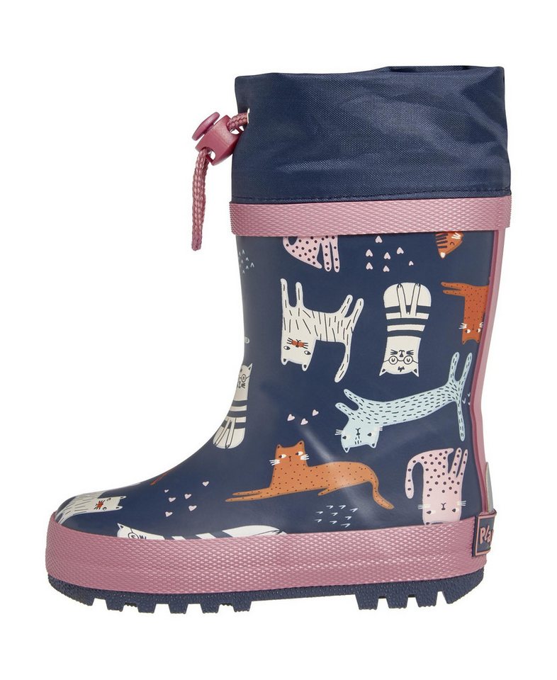 Playshoes Gummistiefel Katzen allover Gummistiefel von Playshoes