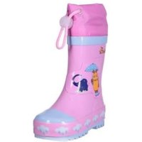 Playshoes Gummistiefel Maus & Elefant rosa von Playshoes