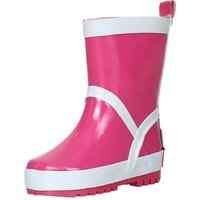 Playshoes Gummistiefel Uni rosa von Playshoes