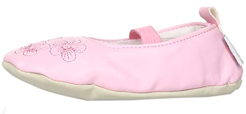 Playshoes Gymnastikschuhe, Balettschläppchen Blumen 208751, Mädchen Ballerinas, Pink (original 900), EU 24/25 von Playshoes