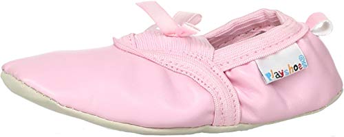 Playshoes Gymnastikschuhe, Balettschläppchen Schleife 208752, Mädchen Ballerinas, Pink (original 900), EU 28/29 von Playshoes