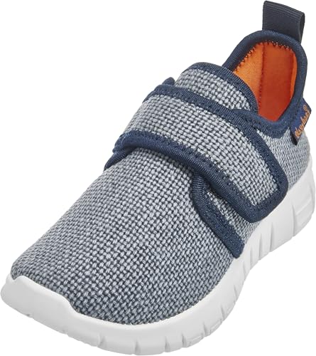 Playshoes Hausschuh Uni Unisex Kinder Hausschuh, Jeansblau, 31 EU von Playshoes