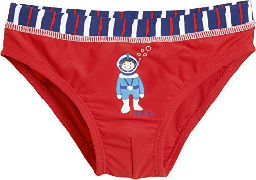 Playshoes Jungen UV-Schutz Badehose Taucher 461124, 8 - Rot, 86-92 von Playshoes