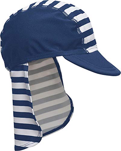 Playshoes Jungen UV-Schutz Mütze Maritim 460118, 171 - Marine/Weiß, 53 von Playshoes
