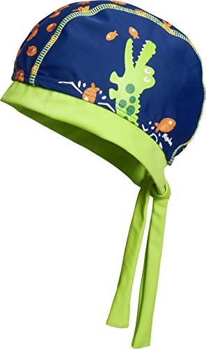 Playshoes Bademütze Kopfbedeckung Unisex Kinder,Krokodil,55 von Playshoes