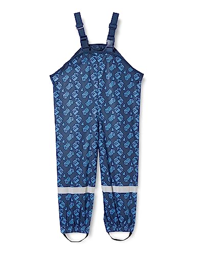 Playshoes Wind- und wasserdichte Regenhose Regenbekleidung Unisex Kinder,Baustelle,86 von Playshoes