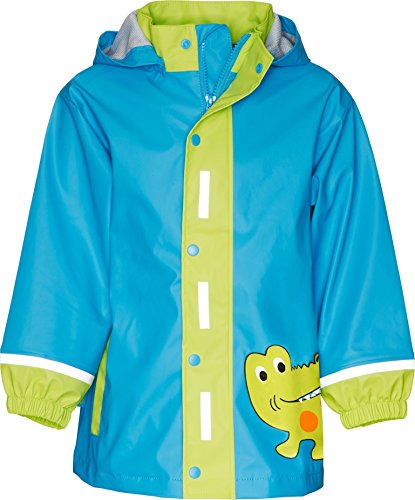 Playshoes Wind- und wasserdicht Regenmantel Regenbekleidung Unisex Kinder,Krokodil,86 von Playshoes