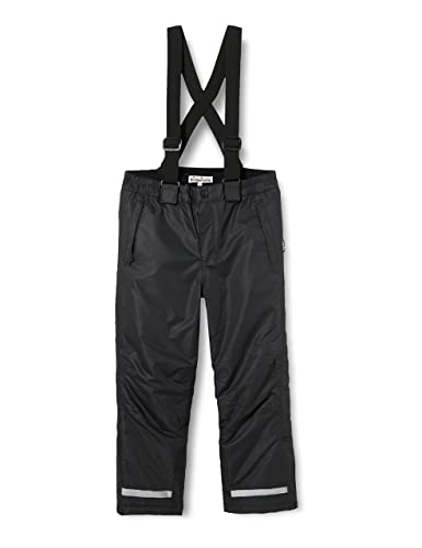 Playshoes Jungen Schneehose Gefütterte Kinder, Skihose, Snowboardhose, Gr. 92, Schwarz von Playshoes