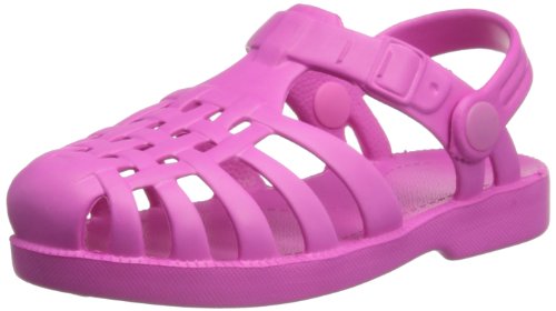 Playshoes Unisex-Kinder Badesandalen Strandschuhe, Pink (pink 18), 26/27 EU von Playshoes