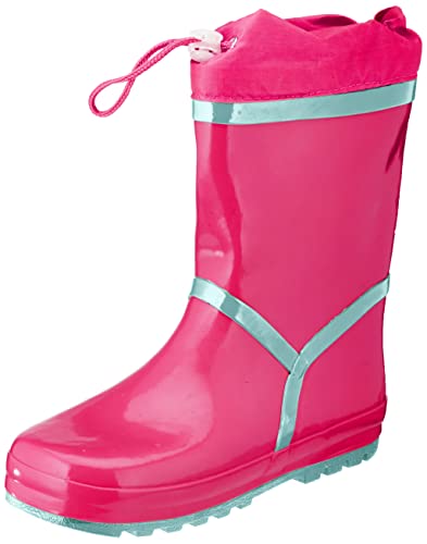 Playshoes Unisex Kinder Gummistiefel Gefüttert Regenstiefel, Pink, 26 EU von Playshoes