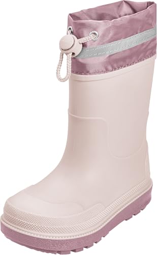 Playshoes Regenstiefel Gefüttert Unisex Kinder Gummistiefel, Rosa Gefüttert, 21 EU von Playshoes