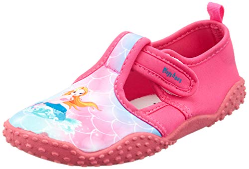 Playshoes Unisex Kinder Aquaschuhe Meerjungfrau 174742 Aqua Schuhe, Pink Meerjungfrau, 28/29 EU von Playshoes