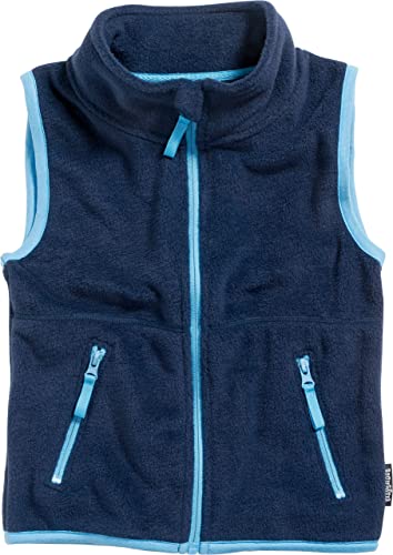 Playshoes Fleece-Weste farbig abgesetzt von Playshoes