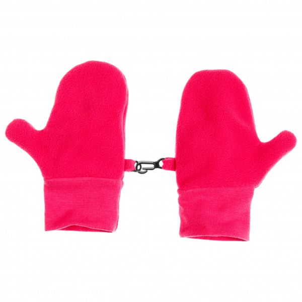 Playshoes - Kid's Fäustling Fleece - Handschuhe Gr 6-8 Years rot/rosa von Playshoes