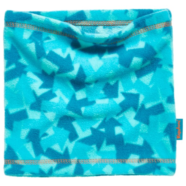 Playshoes - Kid's Fleece-Schlauchschal Pfeile Camouflage - Schlauchschal Gr One Size türkis von Playshoes