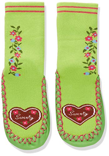 Playshoes Mädchen 481121 Socken, Grün (Grün 29) von Playshoes