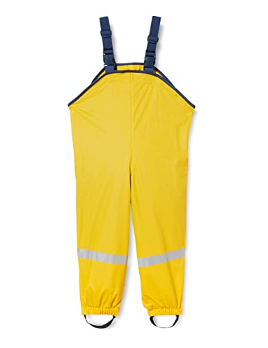 Playshoes Wind- und wasserdichte Regenhose Regenbekleidung Unisex Kinder,Gelb,140 von Playshoes