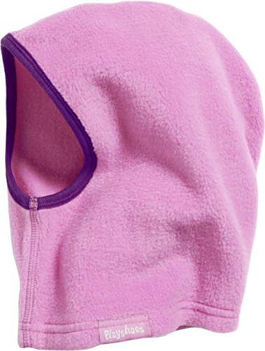 Playshoes Unisex Kinder Fleece-Schlupfmütze Winter-Mütze, pink, 51/53cm von Playshoes