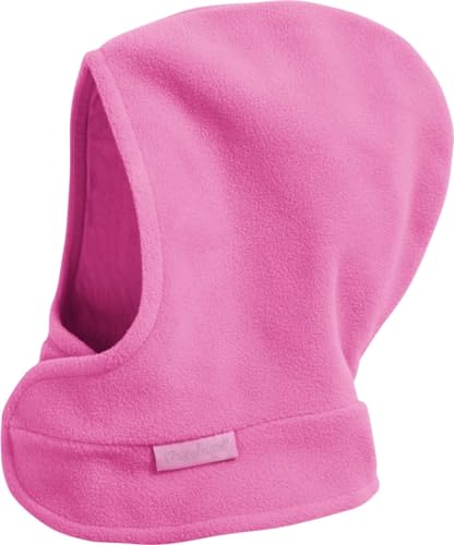 Playshoes Unisex Kinder Fleece-Schlupfmütze Winter-Mütze, pink, 51/53cm von Playshoes